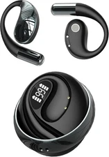 AI Language Translator Earbuds, OWS Real Time 3 in 1 Translation Black 