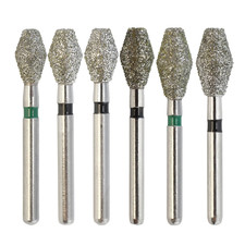 Dental Diamond Bur Barrel Shape 811/038 811/032 Super Coarse Grit High Speed FG