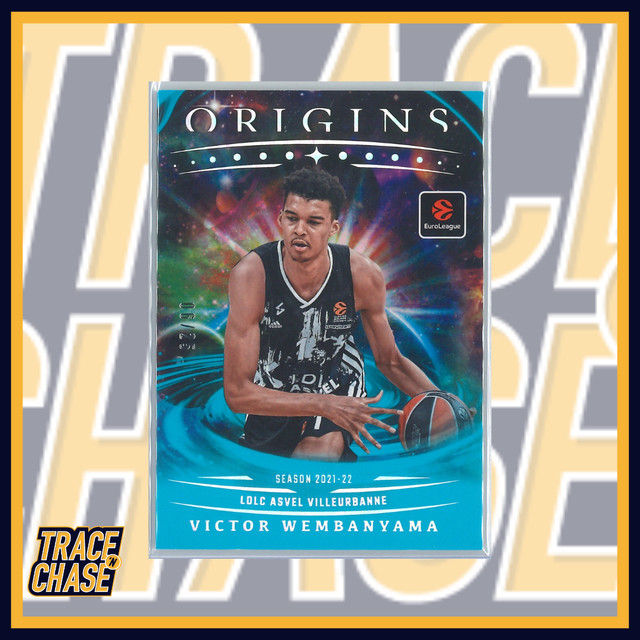 2025-26 Panini Origins EuroLeague Basketball Victor Wembanyama Turquoise 06/25