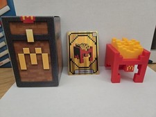 McDonald's Minecraft Meal FRY HELMET w/ US Code Card UNUSED