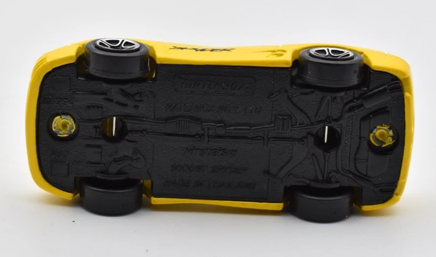 Matchbox Superfast #28 Mitsubishi Spyder giallo. Prodotto in Thailandia.... - Immagine 4 di 4