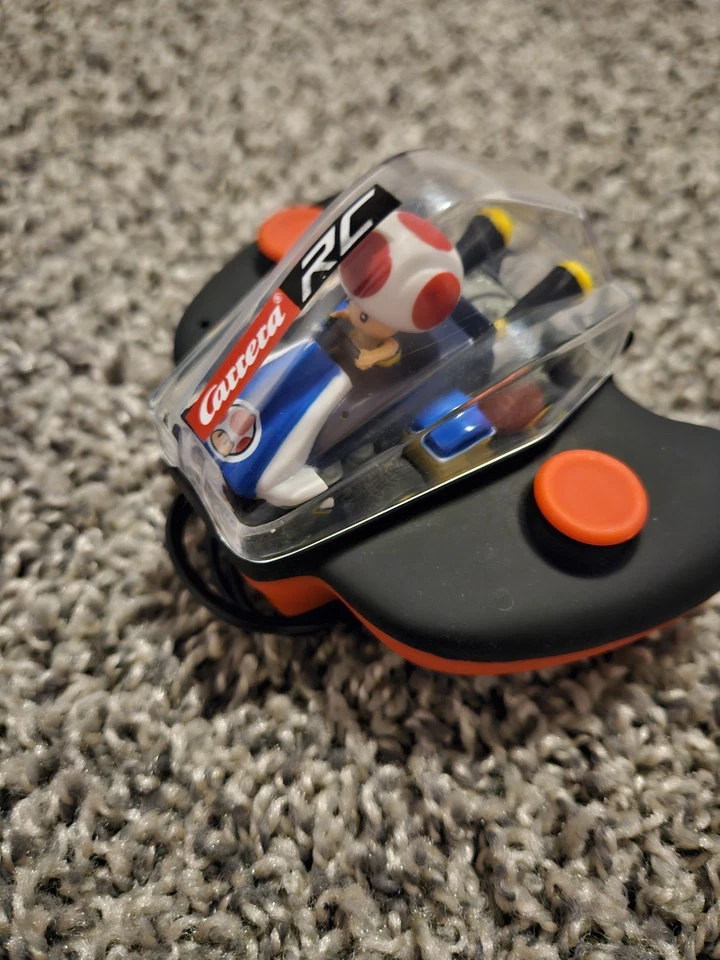 Mario Kart Carrera RC 1:50 Scale Mini Remote Control Car TOAD  And YOSHI Tested - Image 4 of 4