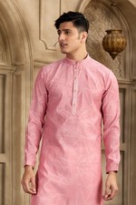 Mens Designer Wedding Bollywood Party Wear Traditional Kurta Payjama Dress India