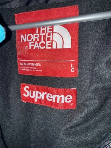 Supreme x The North Face Arc Logo Mountain Parka SS19 Teal - Large Authentic image 5