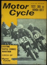 Motor Cycle 29 July 1965. Unnamed. Contains Illustrations