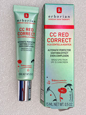 Erborian CC Red Correct Color Correcting Cream SPF 25 0.5 oz 15mL Centella