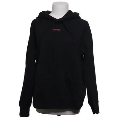Levi Strauss & Co, Kapuzenpullover, Größe: M, Schwarz, Baumwolle, Damen #pwf