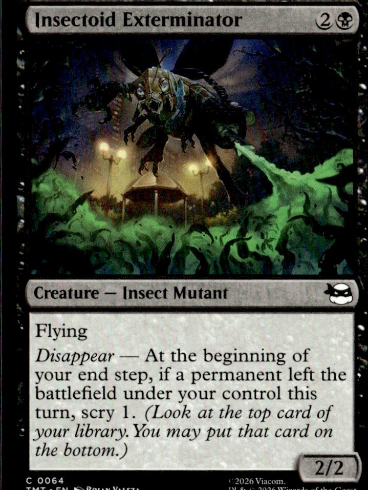 Teenage Mutant Ninja Turtles MTG Insectoid Extermintor #C 0064
