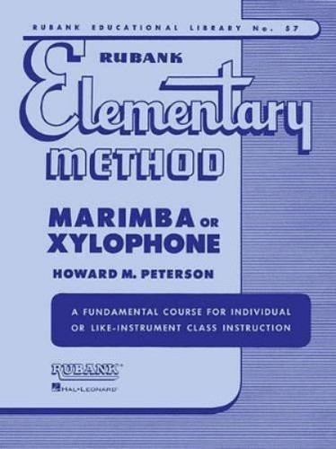 Howard M. Peterson Rubank Elementary Method - Marimba or Xylophone ...