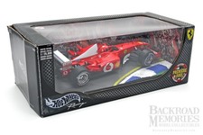 2002 Ferrari F2002 (1:18) "Schumacher/Shell #1" Diecast (Unsealed), Hot Wheels