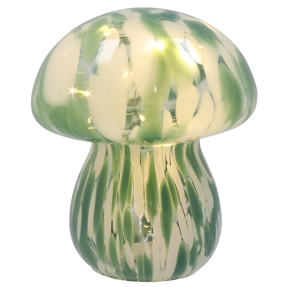 Shudehill Giftware Handblown LED Glass Light Mushroom, Toadstool & Ball Designs - Image 3 of 4