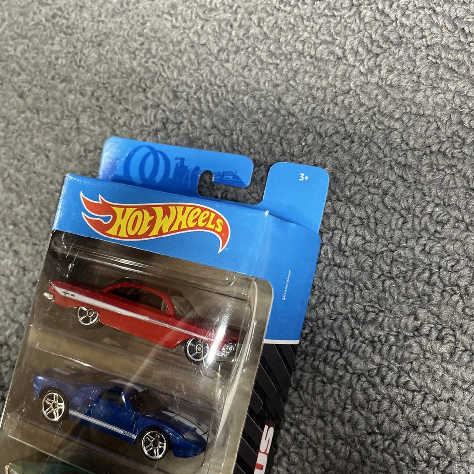 Paquete de 5 Hot Wheels Fast & Furious 2021 Impala GT-40 MITSUBISHI EVO NISSAN 350Z Foto 4 de 4