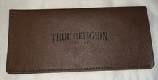 True Religion Brown Sunglass Glasses Case Soft Case