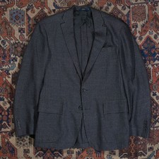 Polo Ralph Lauren Houndstooth Sport Coat Suit Jacket Men's Size 42 R