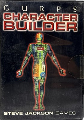 Gurps Character Builder - CD-ROM  2002 Steve Jackson Games Sjg Role Playing Game