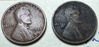 1925 & 1926 1C BN Lincoln Cents WHEAT PENNIES 9099N
