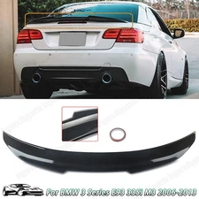 For 07-13 BMW 3SERIES E93 M3 Convertible PSM Style Rear Spoiler Wing Carbon Look