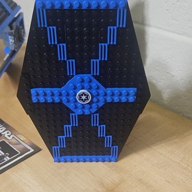 LEGO Star Wars TIE Interceptor 6206, TIE Fighter 7263 Sets w/ Manuals NO FIGURES