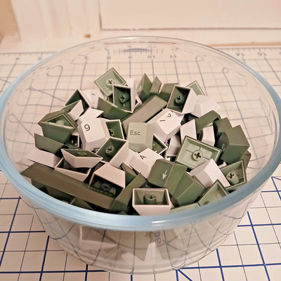 [Pre-Owned] KBDiy Cherry Profile PBT Botanical Keycap Set [176 Keys]