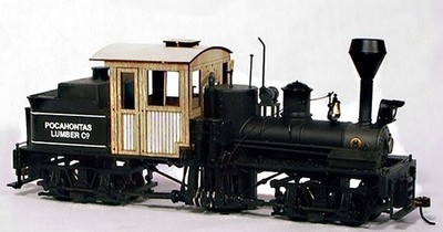 Wood Cab kit for Bachmann On30 Shay Closed Cab (loco not included)