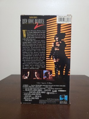 Vtg 90's Red Shoe Diaries 2 - Double Dare (VHS, 1993, Unrated
