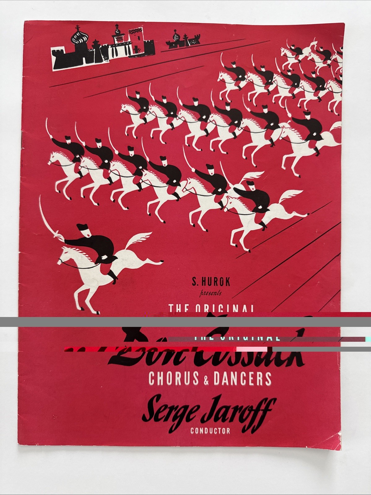 Don cossack chorus and dancers vintage music program 1945-1946 serge jaroff