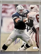 Chad Hennings autographed 8x10 Photo Dallas Cowboys JSA