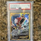 Pokemon 2016 XY Breakpoint-Secret  FA Gyarados EX #123 PSA 7