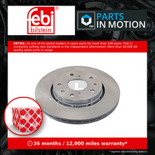 2x Brake Discs Pair Vented fits SUZUKI SWIFT RS 416 1.6 Front 2006 on M16A 276mm
