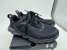 Under Armour Charged Assert 9 Women's Black Mesh Low Top Running Shoes - 6.5