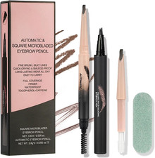 Eyebrow Pencil, Brow Pencil Nutural Look, Eye Brow Kit Dark Brown, Microblade Ey