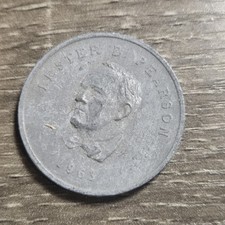 Shell Canada Lester B. Pearson  Canada Prime Minister (1963) Parliament Token