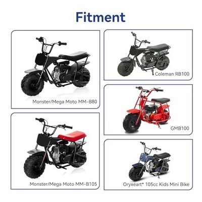 coleman mini bike comparison B200 even with heavier riders Coleman Mini Bike | Parts