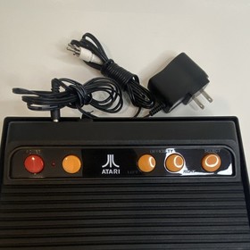 Atari Flashback Home Console Built-in Games w/ 2 Joysticks & Power Adapter