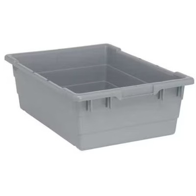 Quantum Storage Systems Tub2417-8Gy Cross Stack Storage Container, 9.8 Gal,
