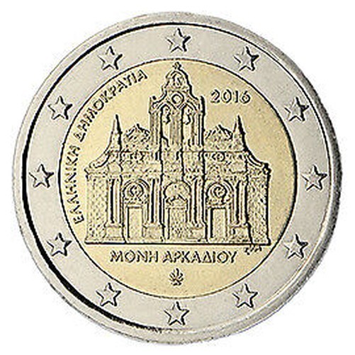 Grèce 2016 2 € Euros Commémoratifs Anv. Incendie Du Monastère D'Arkadia