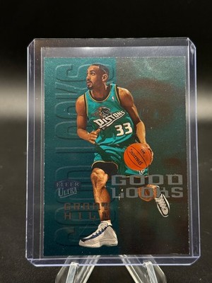 1999-00 Fleer Ultra Grant Hill - Good Looks - Detroit Pistons - 1 of 15 GL (B)