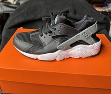 Nike Huarache 4Y Black/Gray