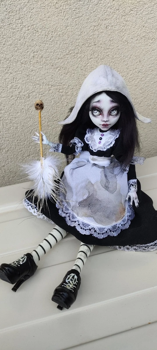 Muñeca de artista Monster High gótica única