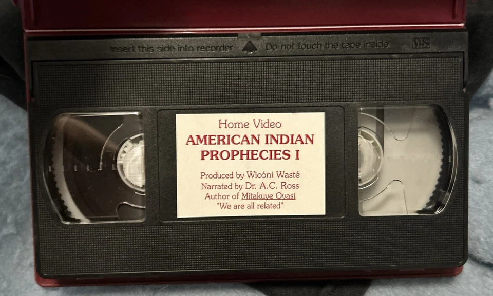 American Indian Prophecies 1  1996 Wiconi Waste VHS Weirdness Dr. A.C. Ross - Image 3 of 4