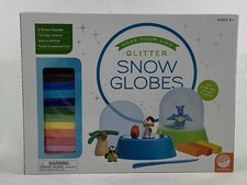 Make Your Own Glitter Snow Globes - Creative Activities - 2 Globes - Sealed Box