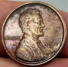 1917-D Lincoln Wheat Cent Penny TOUGH DATE EF Details