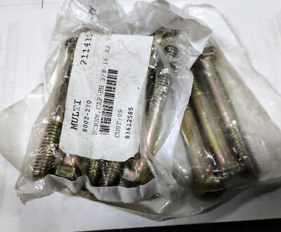 ボックス　2個セット LOT OF 8) ARCTIC CAT SNOWMOBILE 3/8-16 X 2 3/4