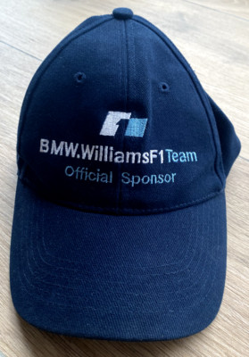Seltene vintage BMW Williams F1 Team Racing Cap, dunkelblau, one size, ungenutzt