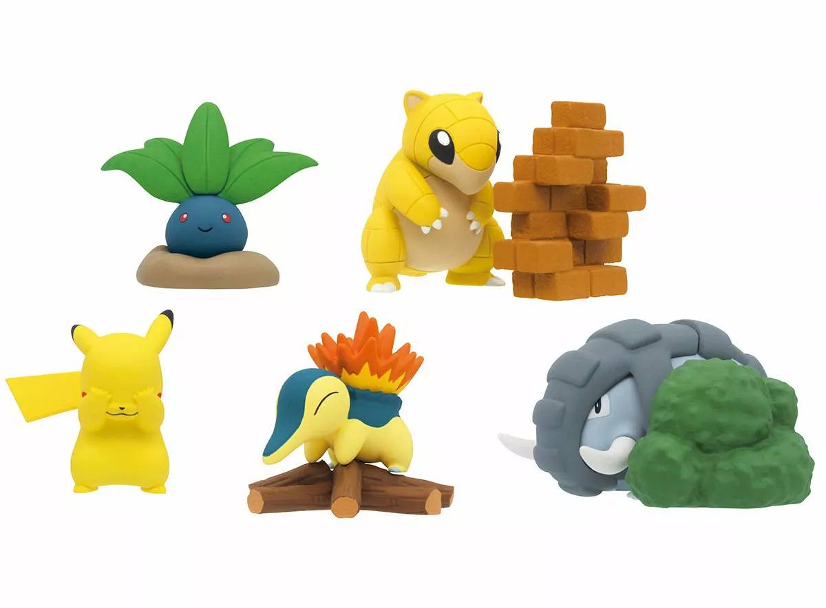 Pokemons Figures Takara Tomy, Small Size Pokemon Figure