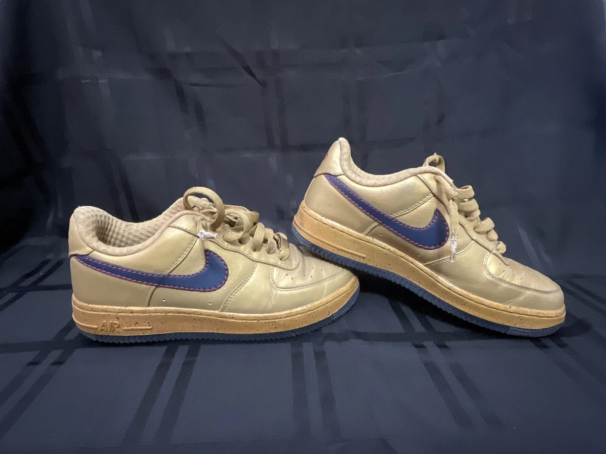 タエニア 金粉 Preços baixos em Nike Air Force 1 Metallic Gold | eBay