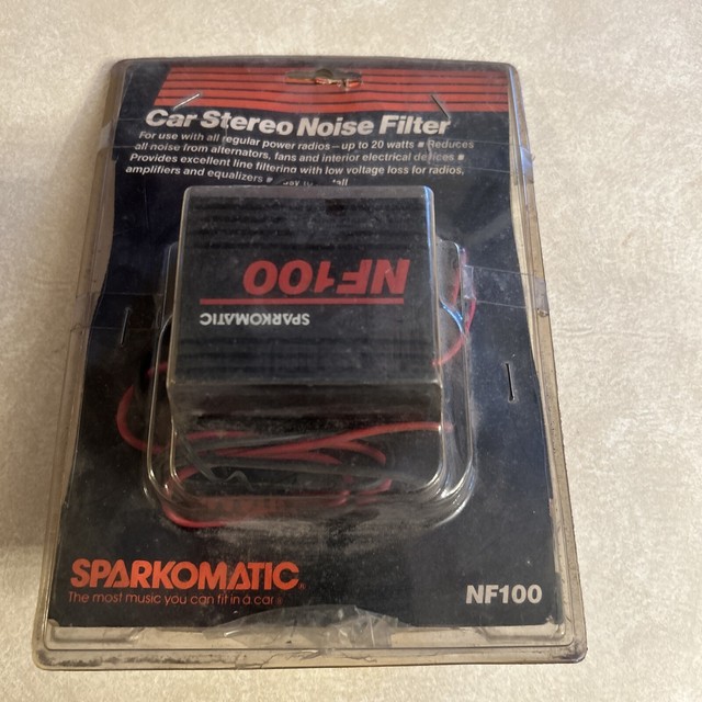 Sparkomatic NF 100 Car Stereo Noise Filter for sale online eBay