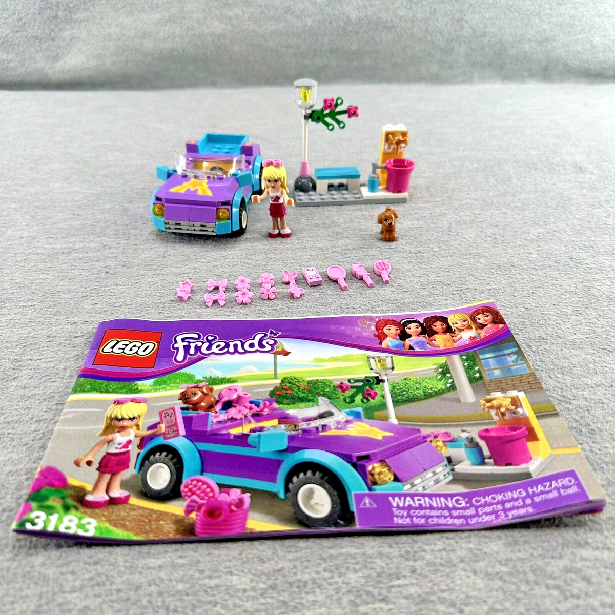 LEGO FRIENDS 3183 - Stephanie's Cool Convertible Set ( LG ) | eBay