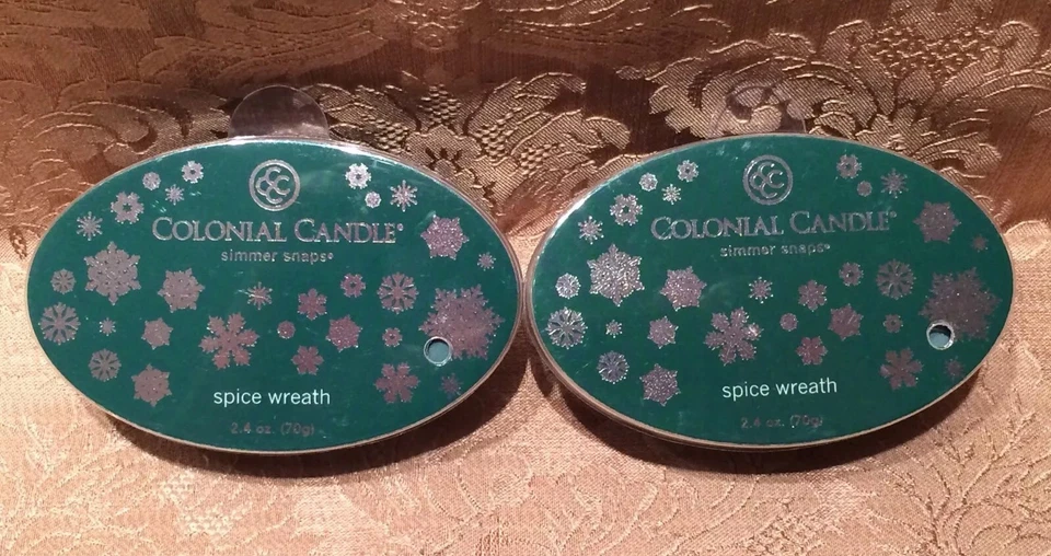 Juego de 2 broches de presión a fuego lento para velas coloniales Foto 4 de 4