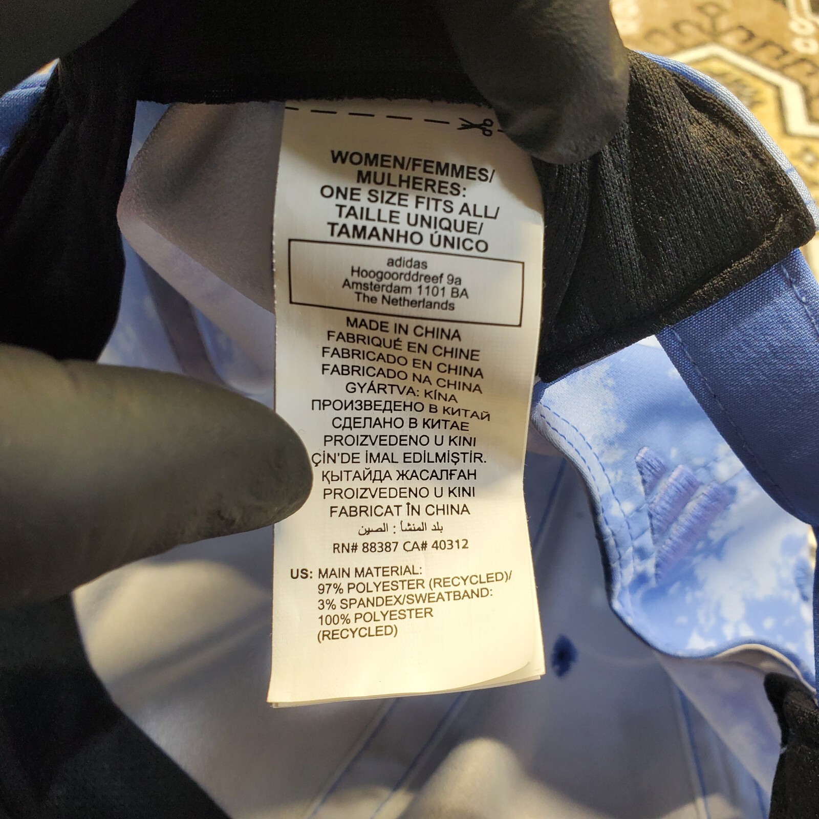 Adidas Active Runner Strap Back Adjustable Womens… - image 11